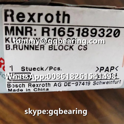 Rexroth R165189320 Stahlmaterial Flansche Typ Standardlänge Standardhöhe Laufblock