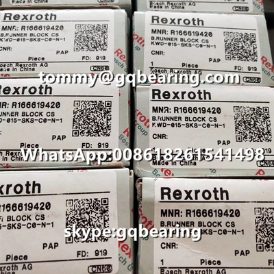 Rexroth R162121322 Stahlmaterial Schmaltyp Standardlänge Hohe Höhe Linearblock
