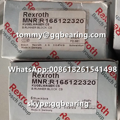 Rexroth R165122320 Stahlmaterial Flansche Typ Standardlänge Standardhöhe Laufblock