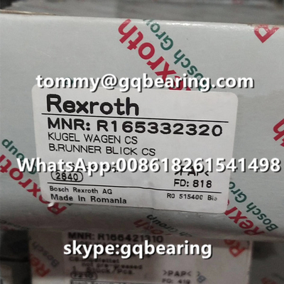 Rexroth R166421310 Stahlmaterial Schmale Breite Kurze Länge Niedrige Höhe Linearblock